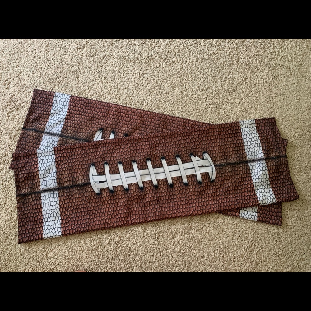 Football Valances (set of 2)